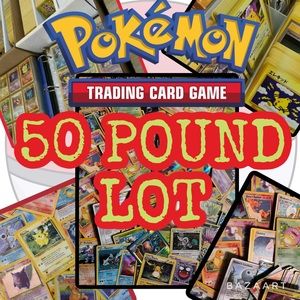 50 POUNDS POKÉMON MEGA MYSTERY BOX VINTAGE WOTC TO NEWEST